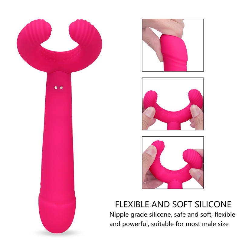 Vibromasseur scintillant en silicone Clitoris G-Spot Stimulant Sex Toy