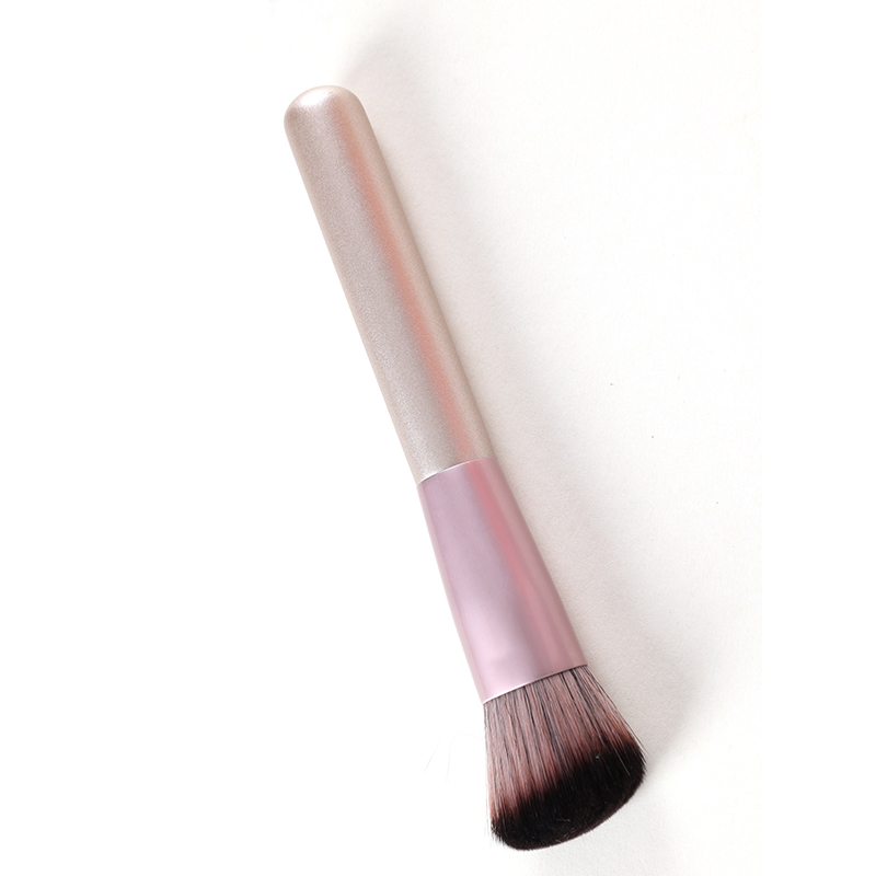 Pinceau de maquillage professionnel pinceau de fond de teint rose beauté cosmétique